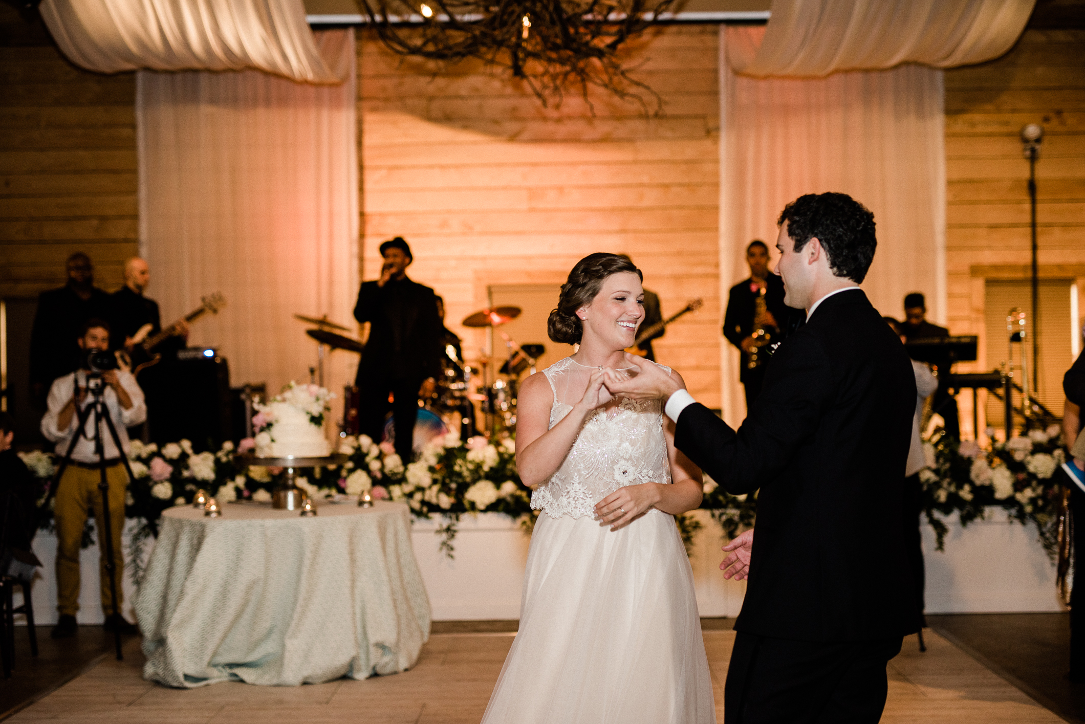 Fearrington Village wedding reception dancing